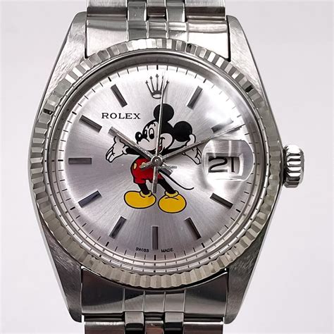 rolex mickey|rolex 6694 price.